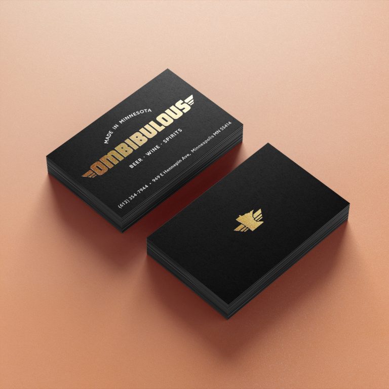 Ombibulous business cards