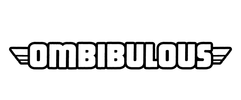 Ombibulous liquor store logo design