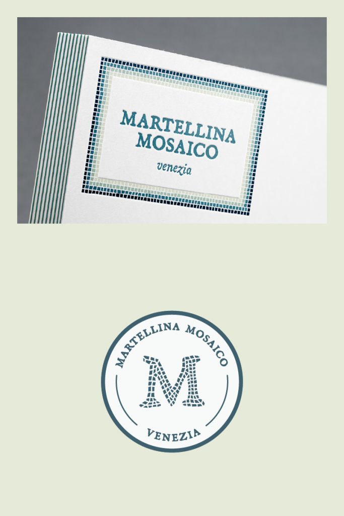 Martellina Mosaico submark and mockup